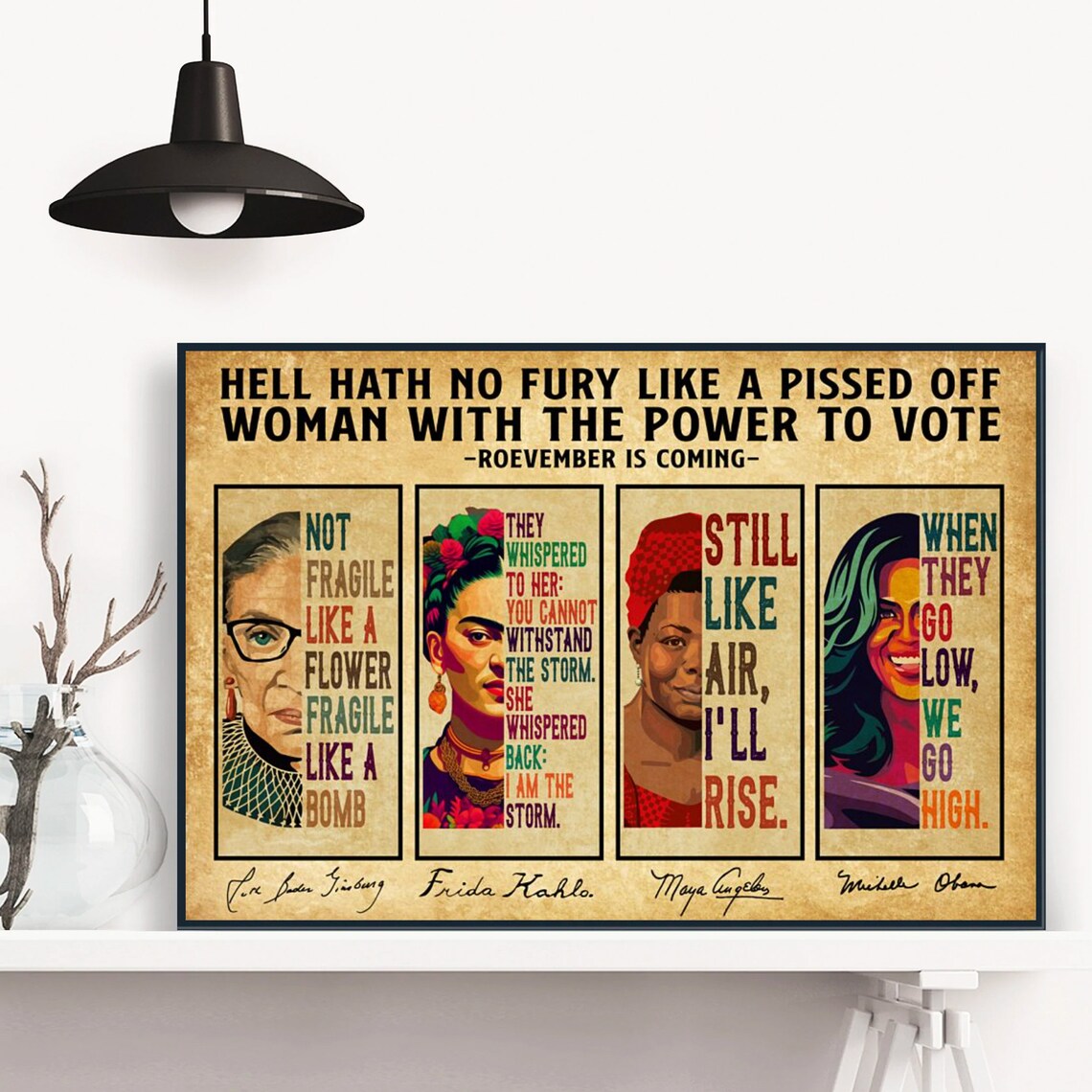 Hell Hath No Fury Like a Woman With the Power to Vote Poster - Image 4