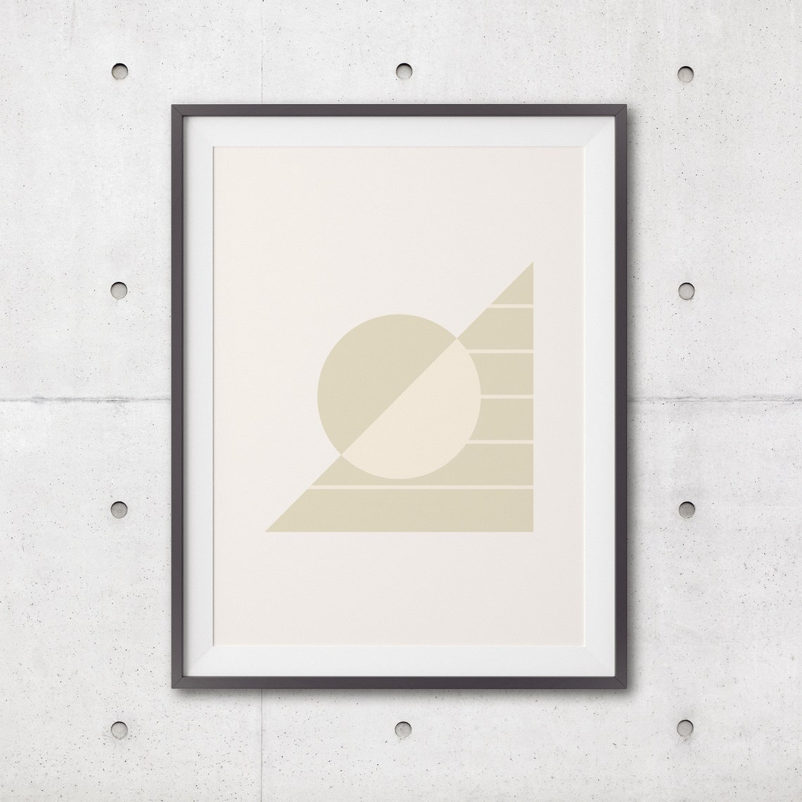 Geometric Art Print Geometric Wall Art Abstract Wall Art Print Minimalist Wall Art Modern Artwork Contemporary Art Print - Image 3