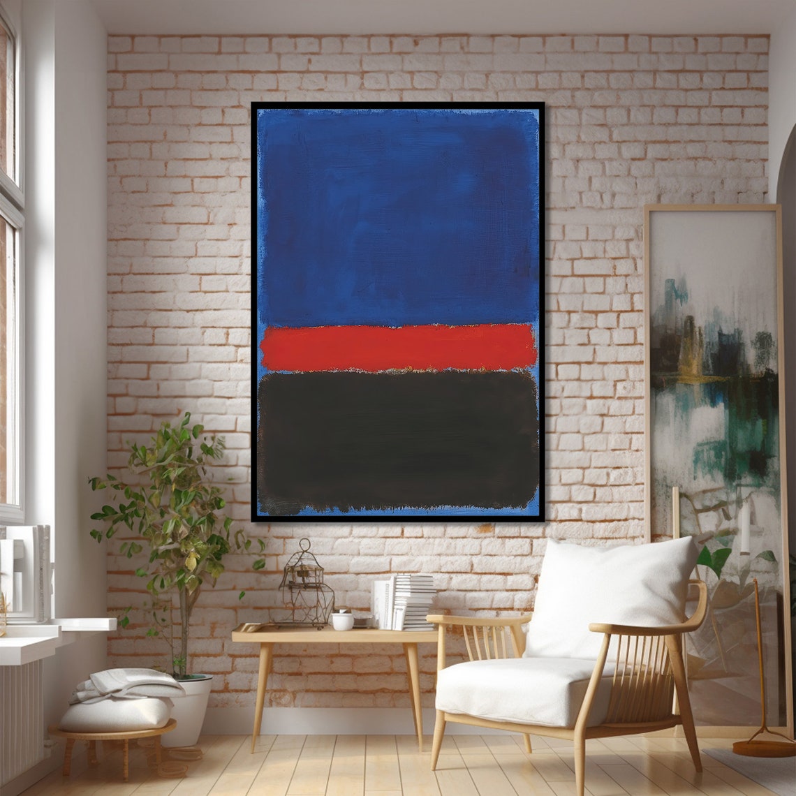 Mark Rothko Style Abstract Art Print - Image 2