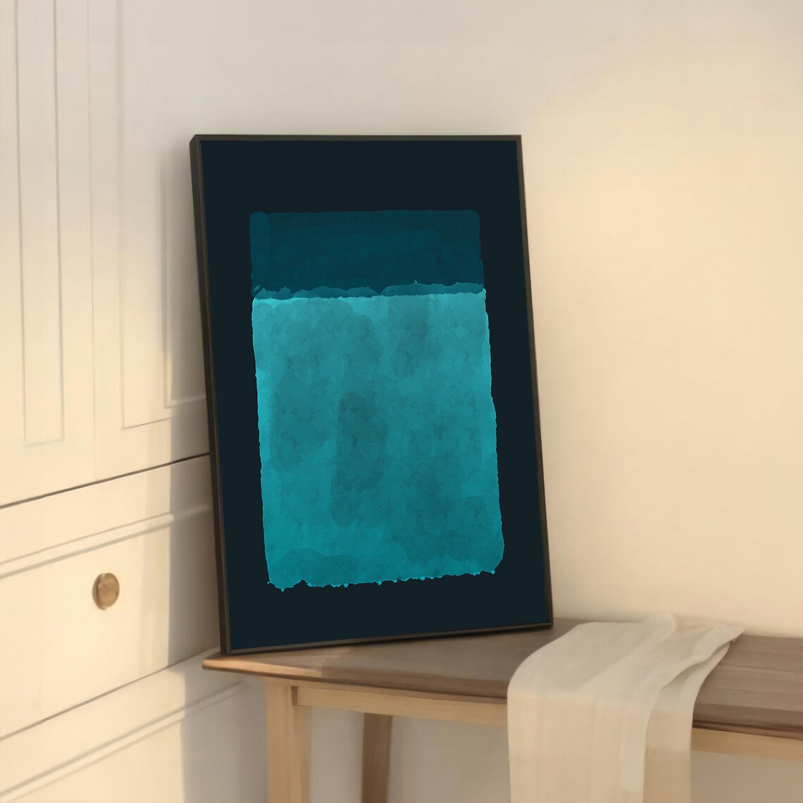 Mark Rokhto Blue Gradient Minimalist Abstract - Image 5
