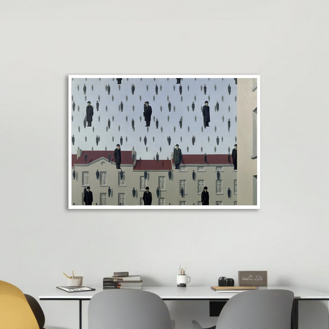 Ren Magrittes Golconda, Surrealist Masterpiece - Image 5