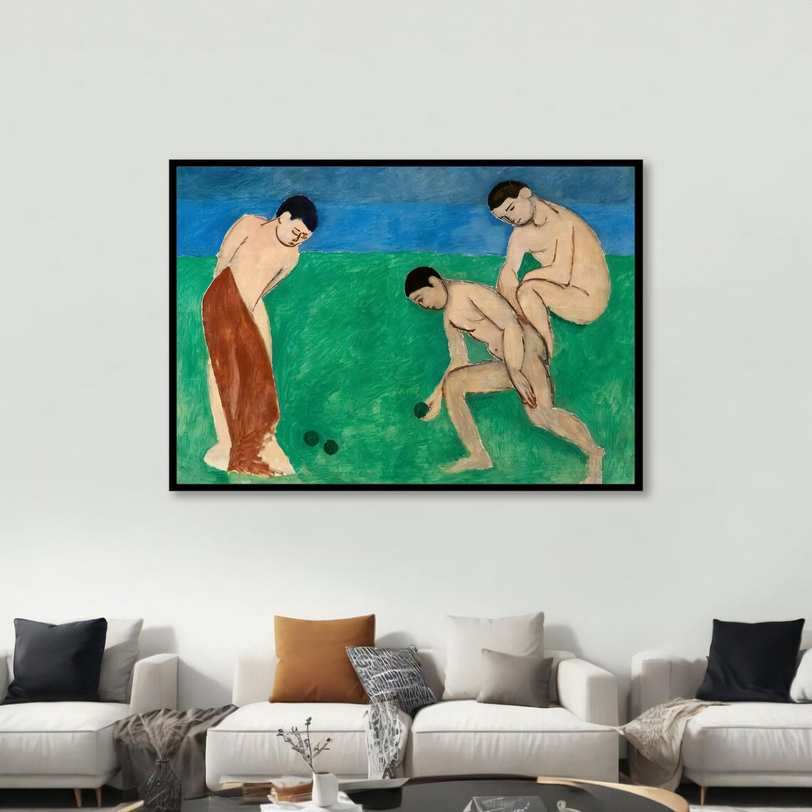 Playing Bocce, Matisse-Inspired Room Decor - Image 2