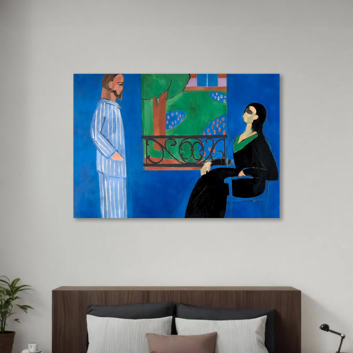 Contemplation By The Window, Matisse Inspired Art Print - Image 3