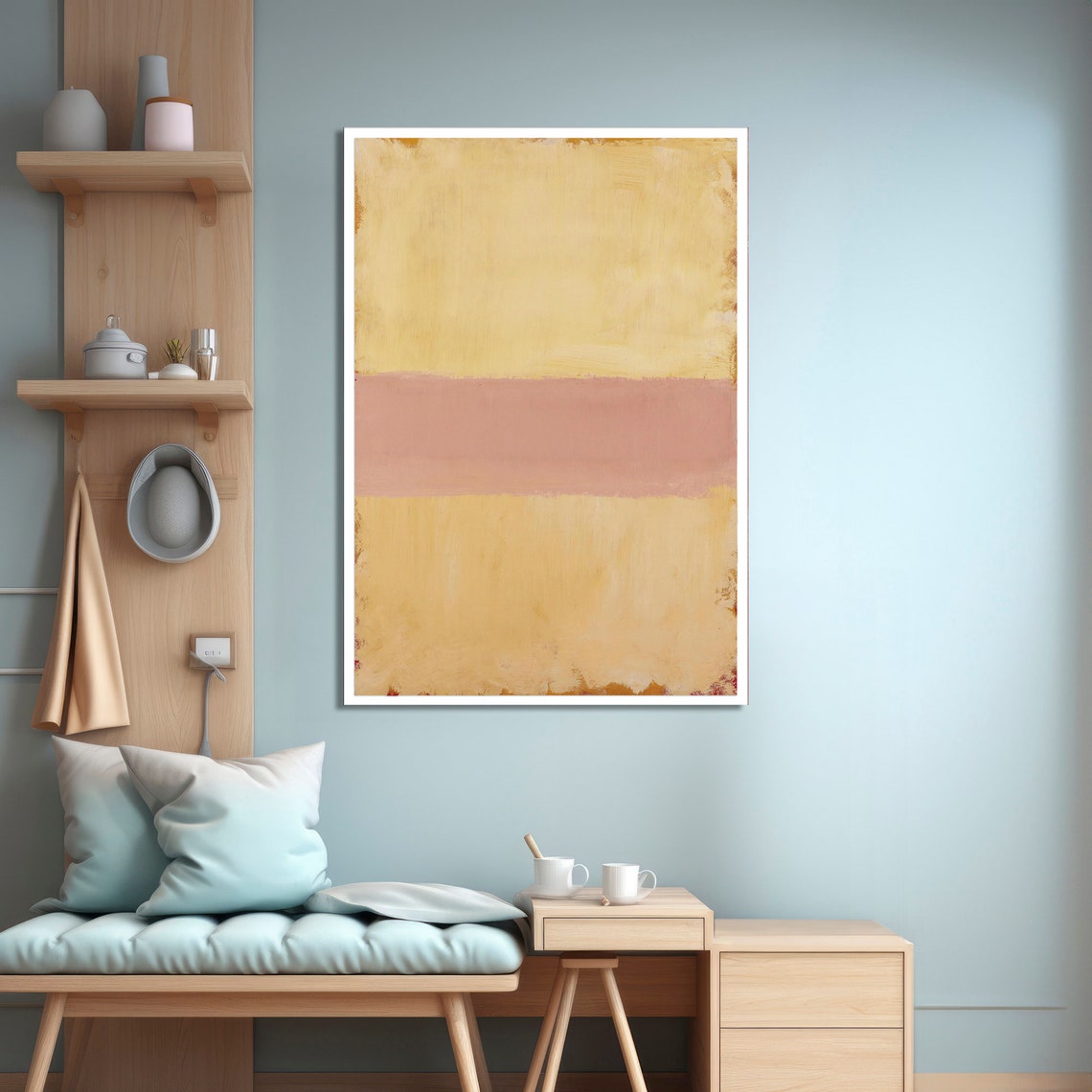 Mark Rothko Style Abstract Art Print - Image 4