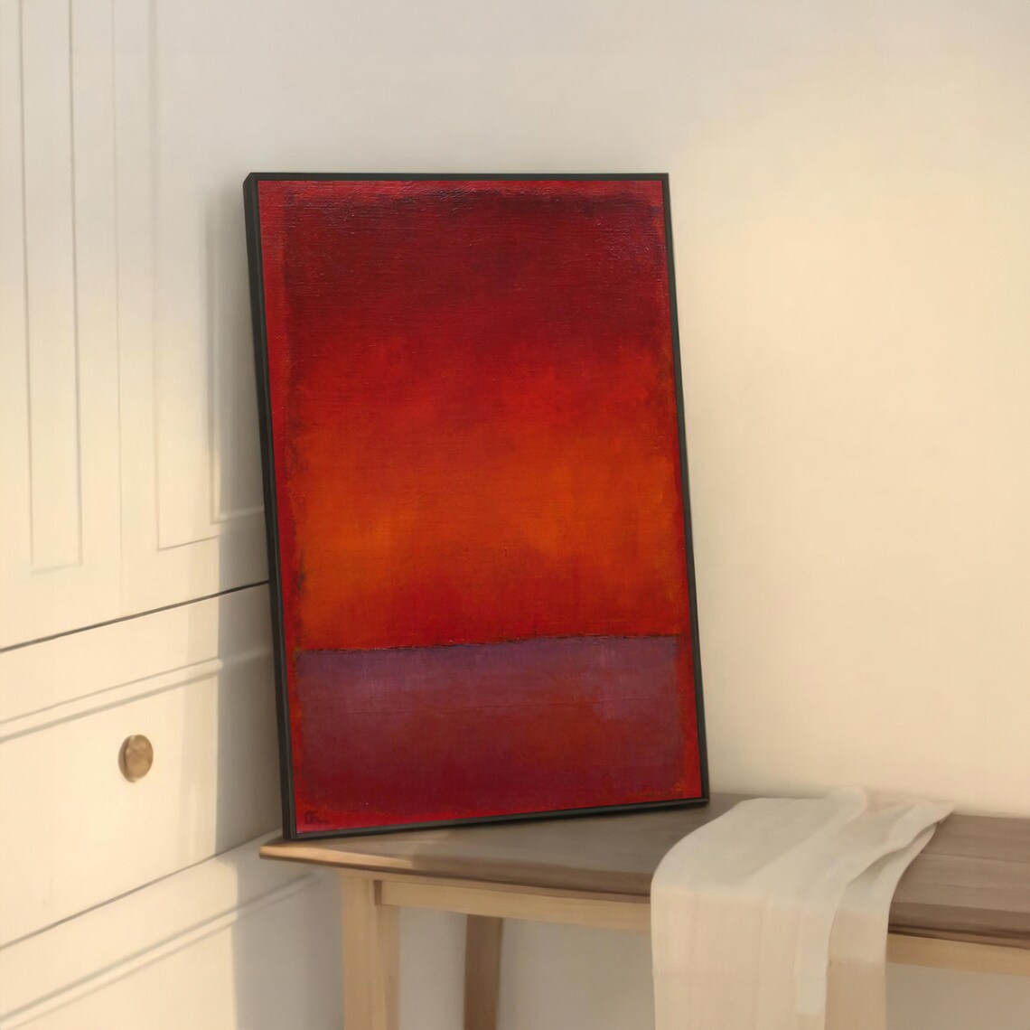 Mark Rothko Style Abstract Art Print, Modern Decor - Image 5