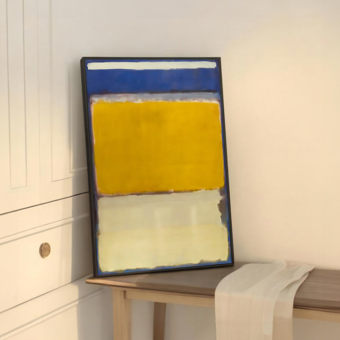 Mark Rokhto Inspired Abstract Art, Minimalist Decor - Image 5