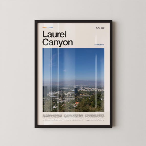 Laurel Canyon Print Wall Art Poster Photo Country Store Lookout Mountain