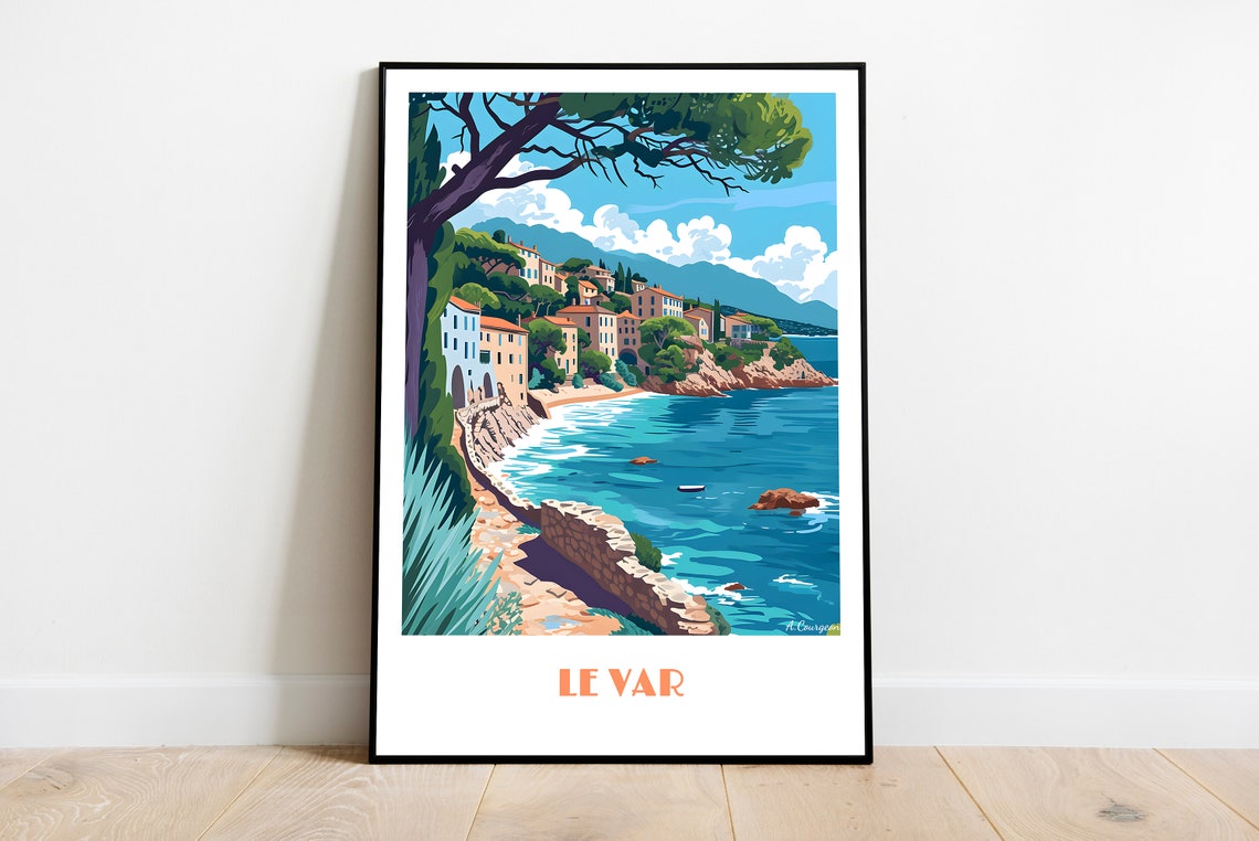 Handmade Var Poster Wall Art Modern Travel Framed Birthday Home Made Decor Gift Vector Illustration Print Painting Custom Text
