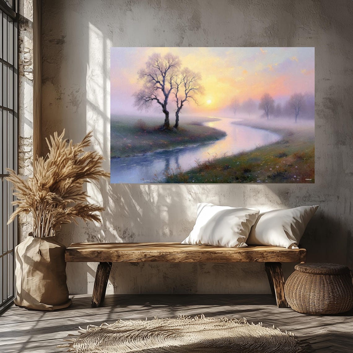 Whispers Of The Morning Fog, Abstract