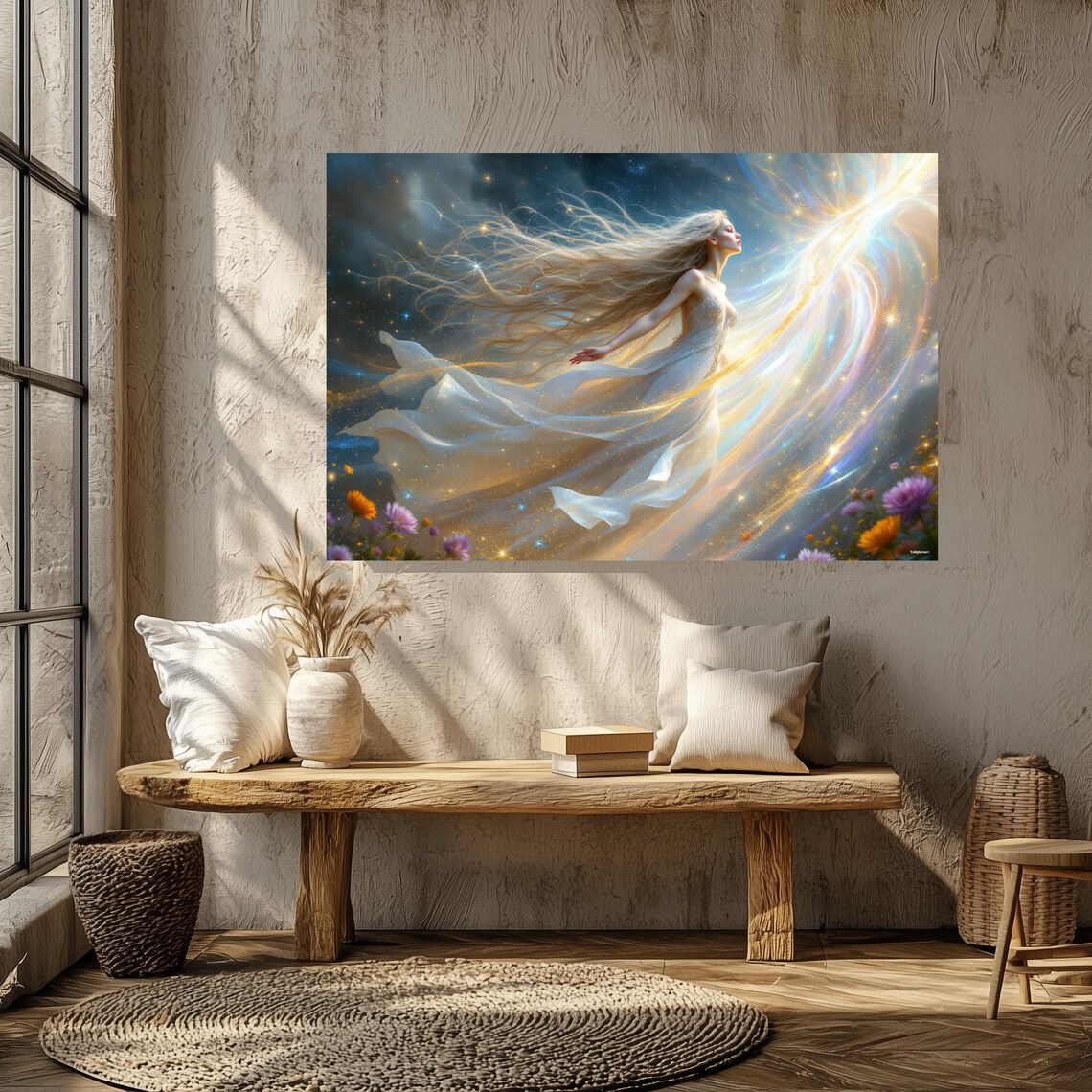 Celestial Dance Abstract Art Print