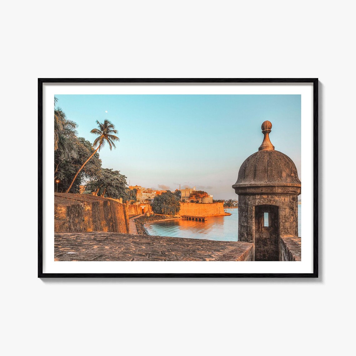 San Juan Travel Poster, City Street Map Art Print