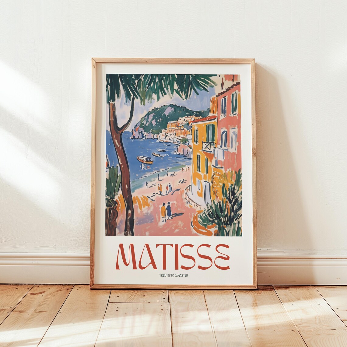 Henri Matisse French Riviera Travel Poster