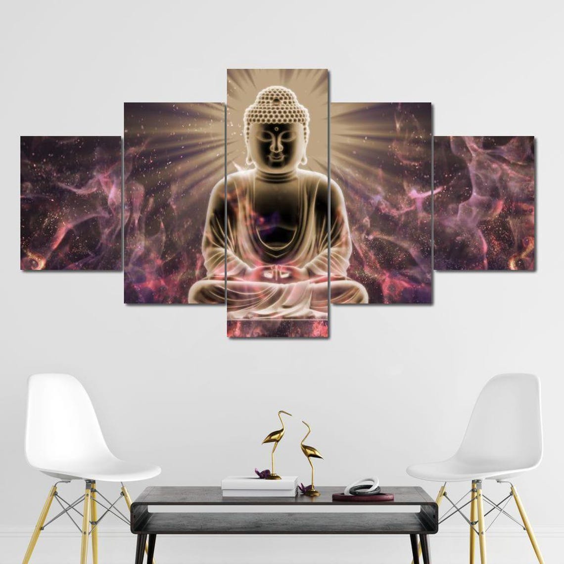 Buddha Meditation - Spiritual Art Print - Image 3