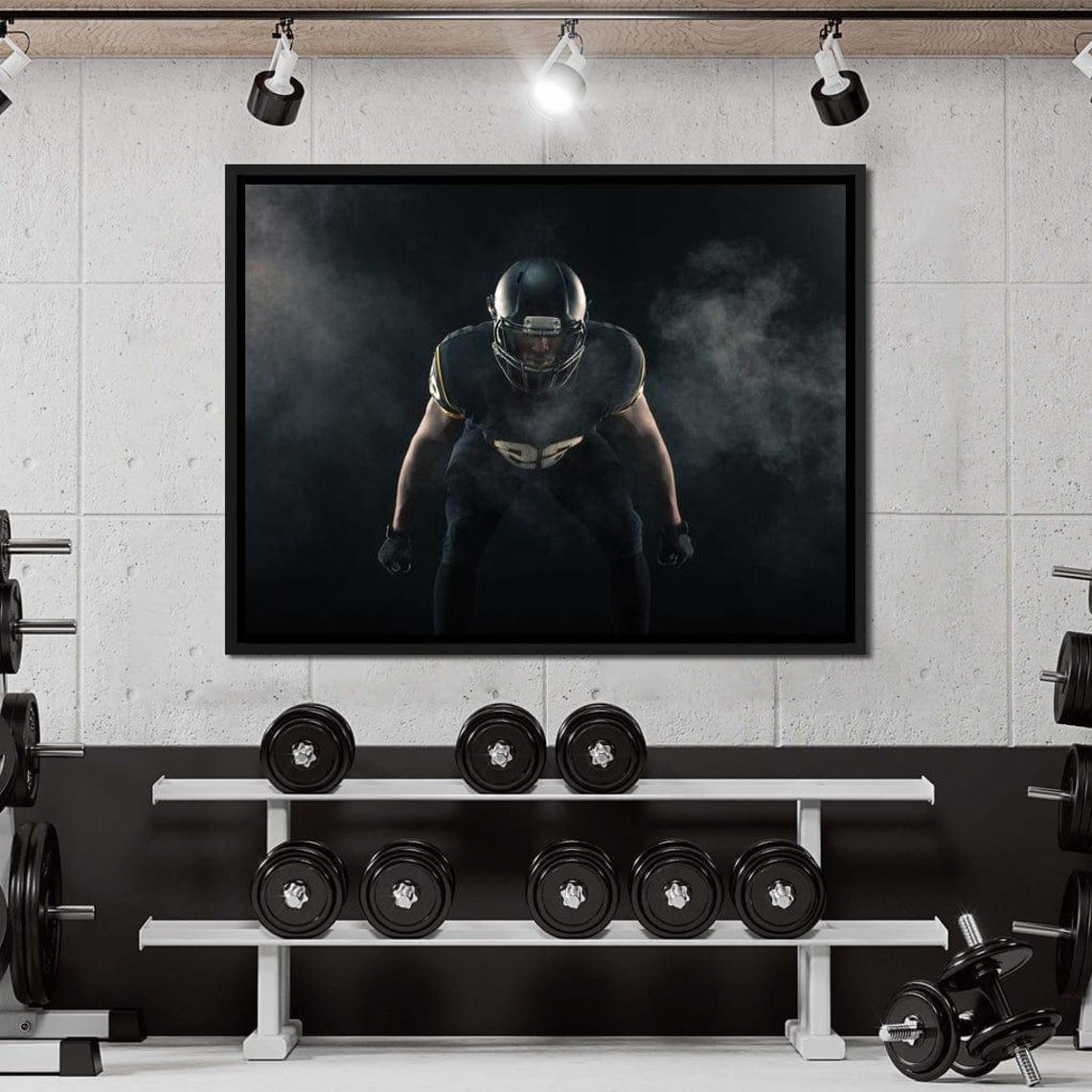 Football Athlete - Sports Art Print - Image 2