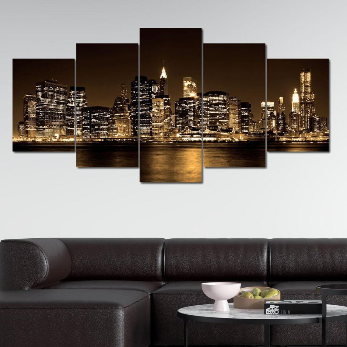 Lower Manhattan - Urban Cityscape Art Print - Image 3