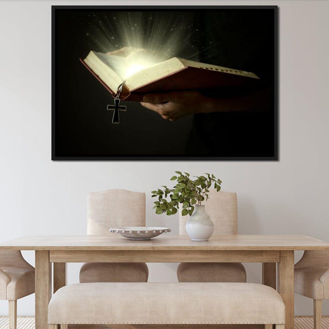 The Holy Bible Scripture Poster