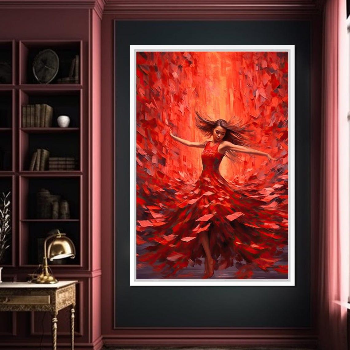 Elegant Dance Art Print, Ballet Decor - Image 4