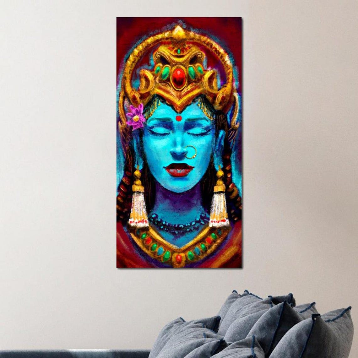 Hindu Goddess - Cultural Art Print - Image 2