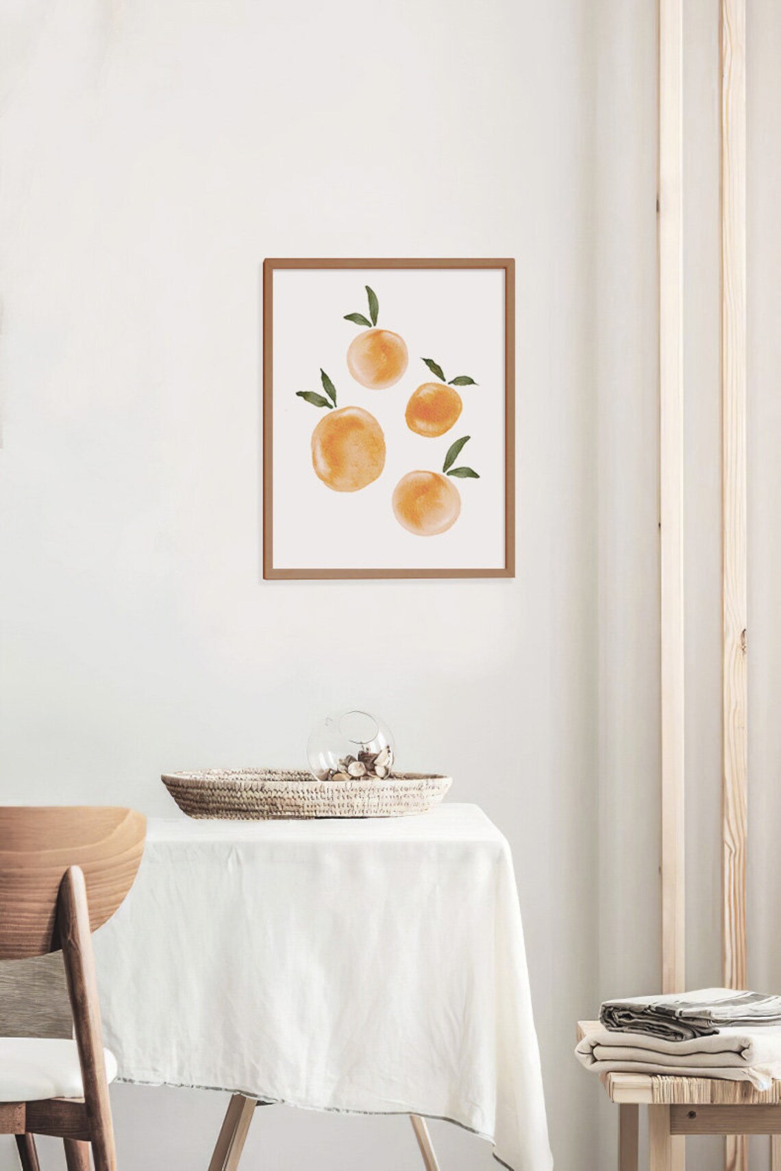 Fruit Wall Art Kitchen Print Dining Room Print Orange Print Wall Art Wall Accent Tropical Wall Art Wall Decor - Image 3