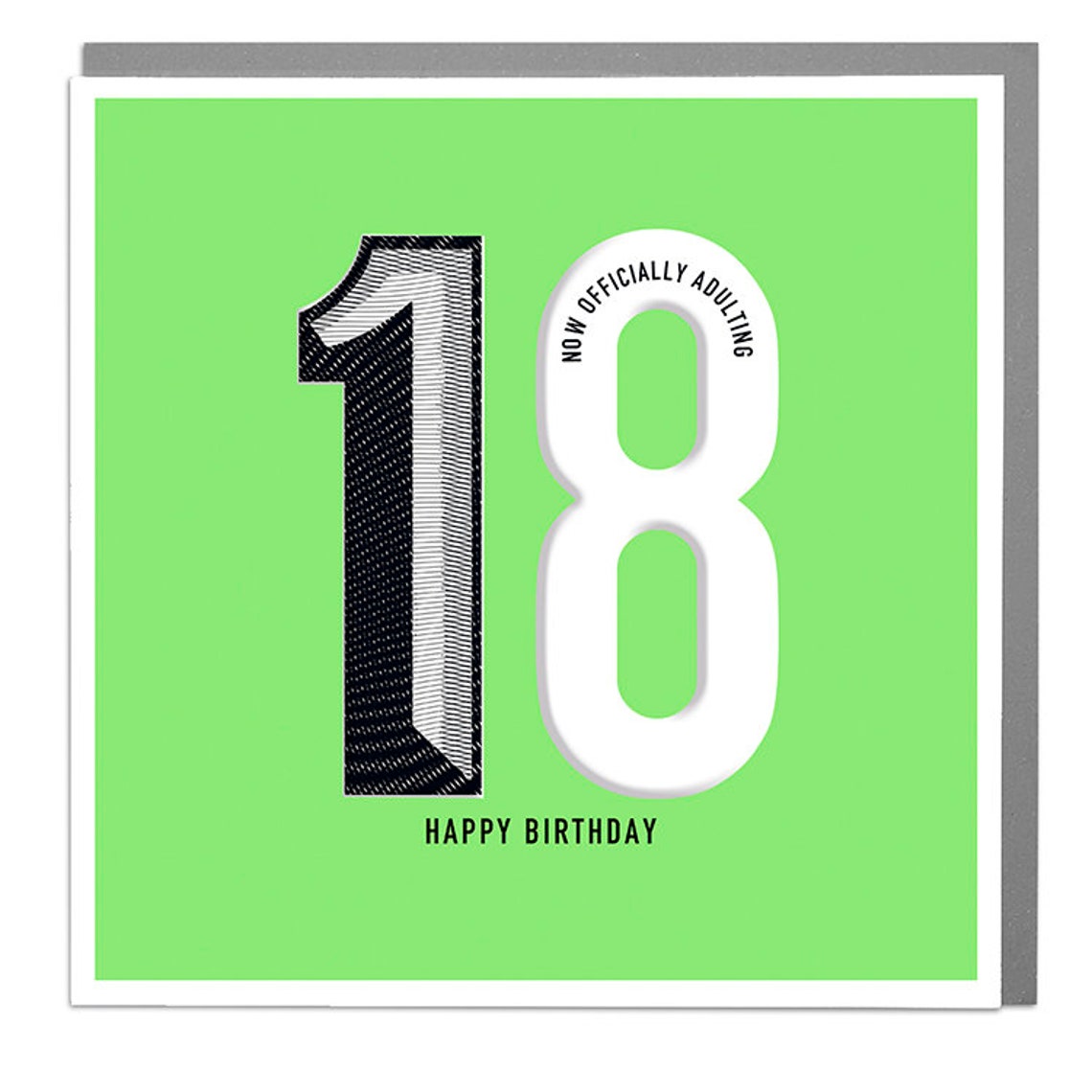 Happy 18th Birthday Greeting Card