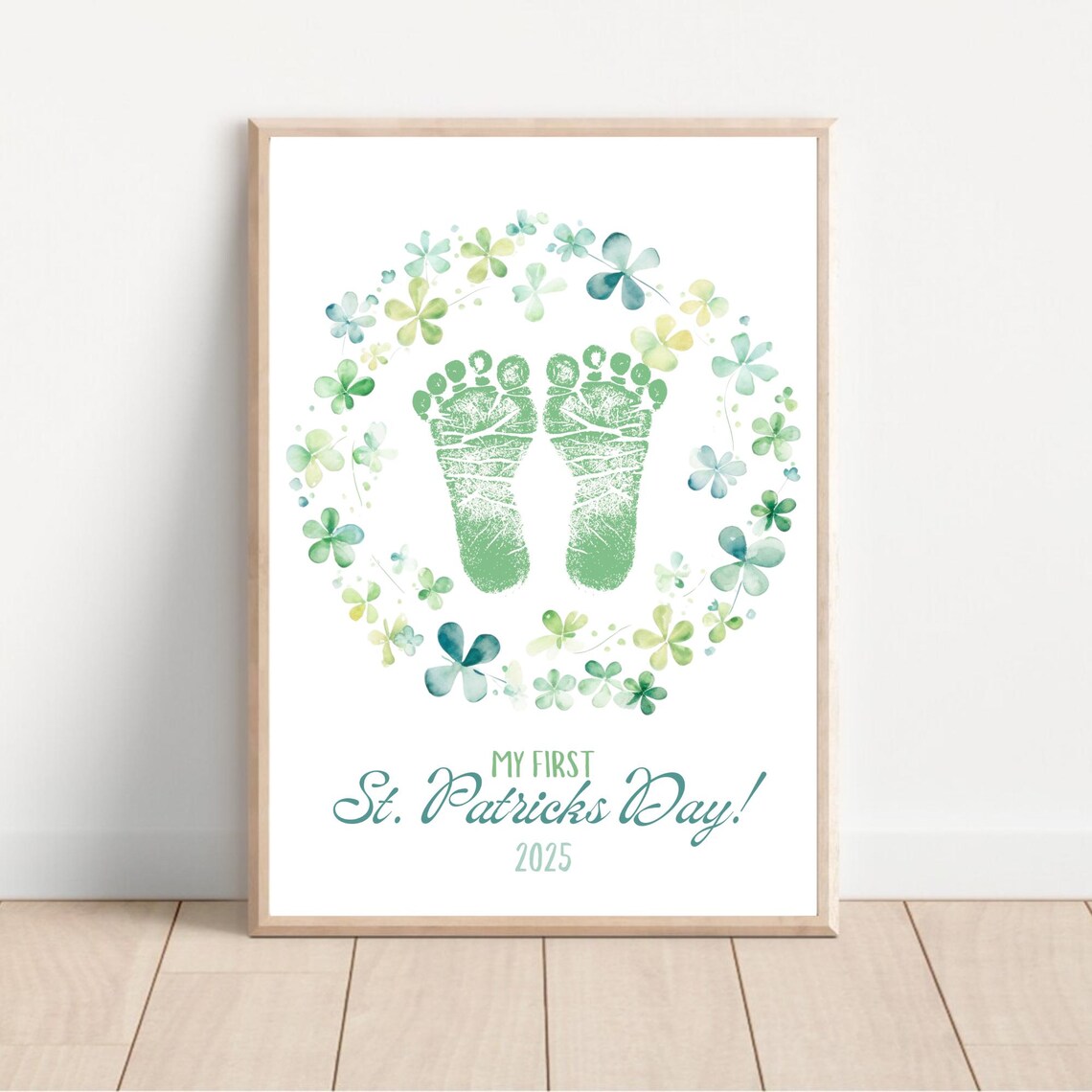 My First St. Patrick's Day Keepsake Art Print - Image 2
