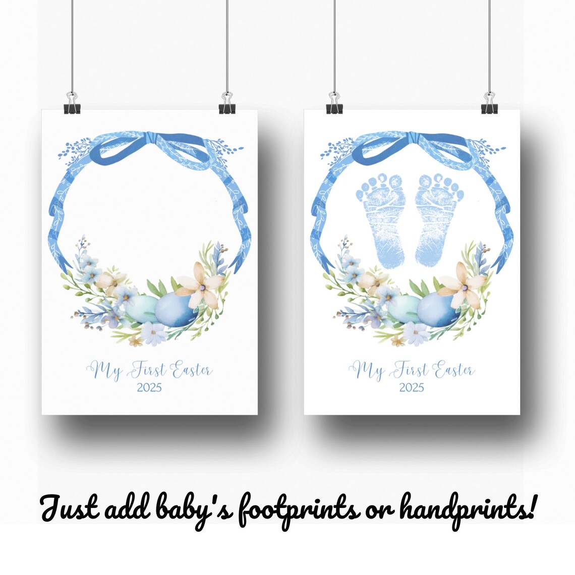 My First Easter Keepsake, Baby Easter Craft Print - Image 3