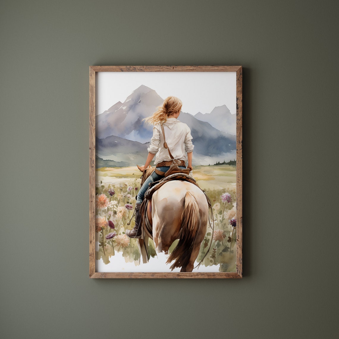 Farmhouse Horse Decor Horse Photography Farmhouse Art Teen Girl Room Decor Horse Playroom Art C004 - Image 3