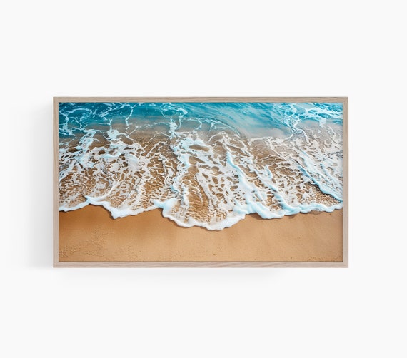 Beach Frame Tv Art Tropical Frame Tv Art Coastal Frame Tv Art Vacation Frame Tv Art Airbnb Frame Tv Art Neutral Frame Tv Art T598