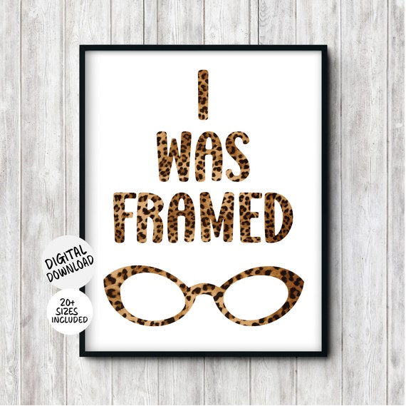 Optometry Retro Eyeglasses Pun Quote Art Print