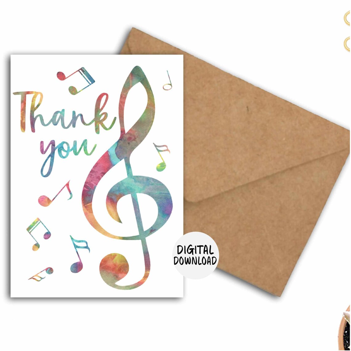 Treble Clef Music Notes Appreciation Art Print