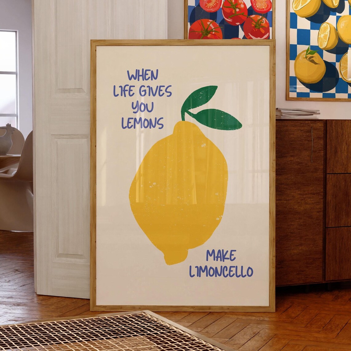 When Life Gives You Lemons Make Limoncello Poster