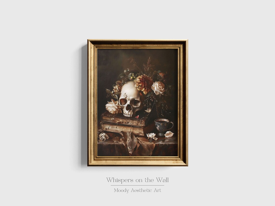 Moody Abstract Wall Art Print, Modern Decor - Image 3