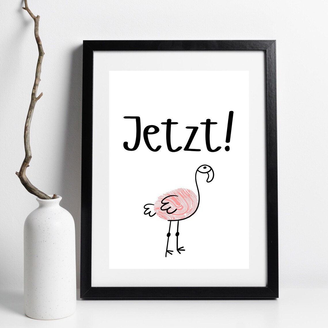 Art Print Din A4 Saying Now Typography Motivation Courage Print Poster Picture Without Frame