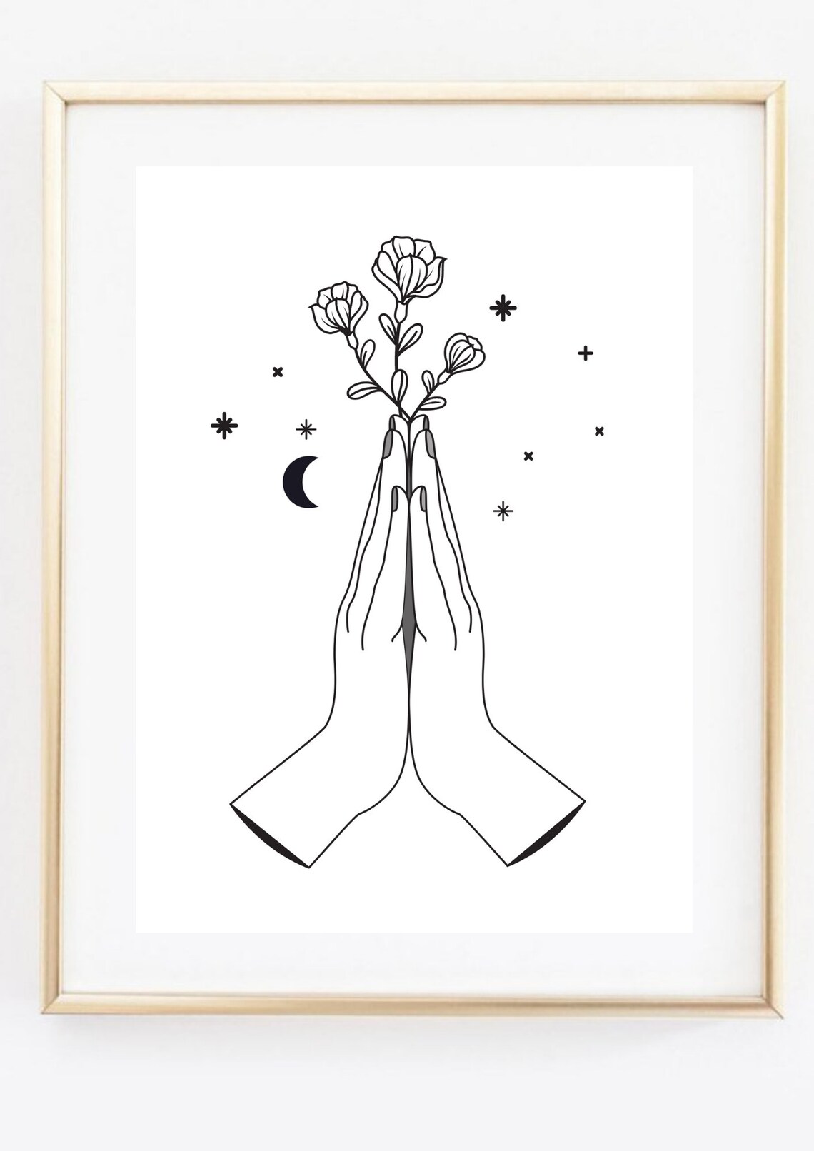 Hands With Flowers Tarot, Esoteric Mysticism - Image 2