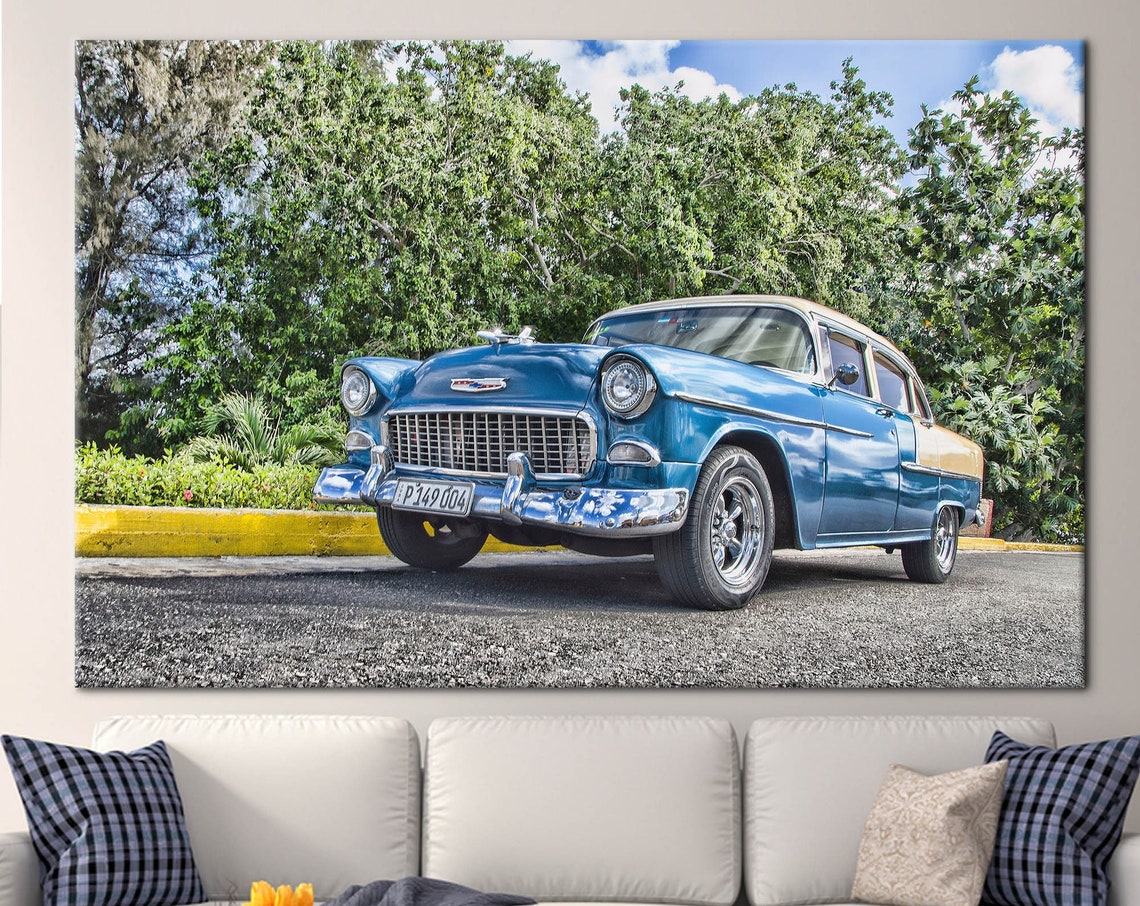 Old Car Photo Print, Vintage Artwork
