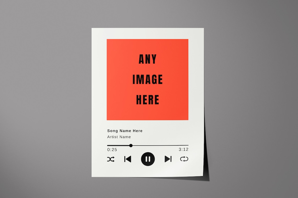 Custom Music Album Poster, Personalized Gift For Her - Image 6