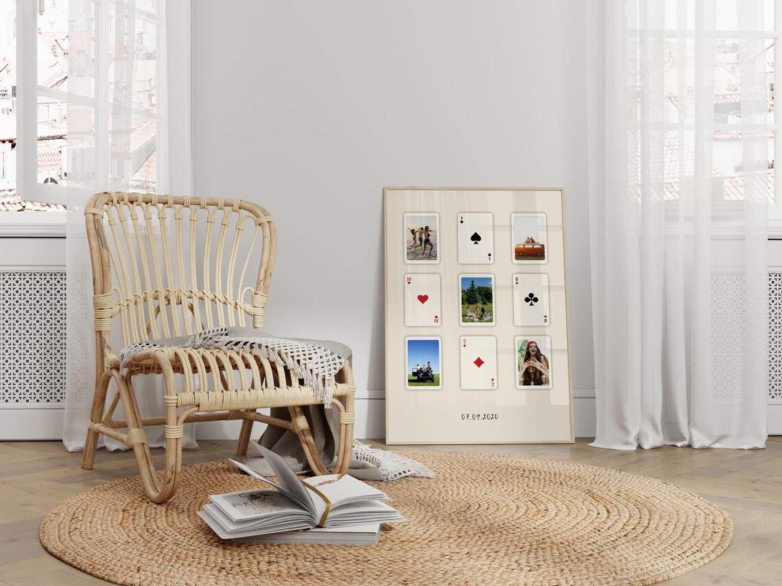 Personalized Playing Card Photo Collage Gift - Image 4