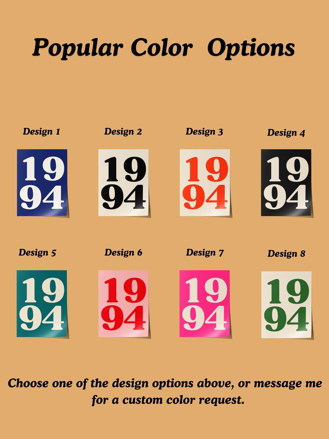 Custom Year Retro Poster, Personalized Birthday Gift - Image 6