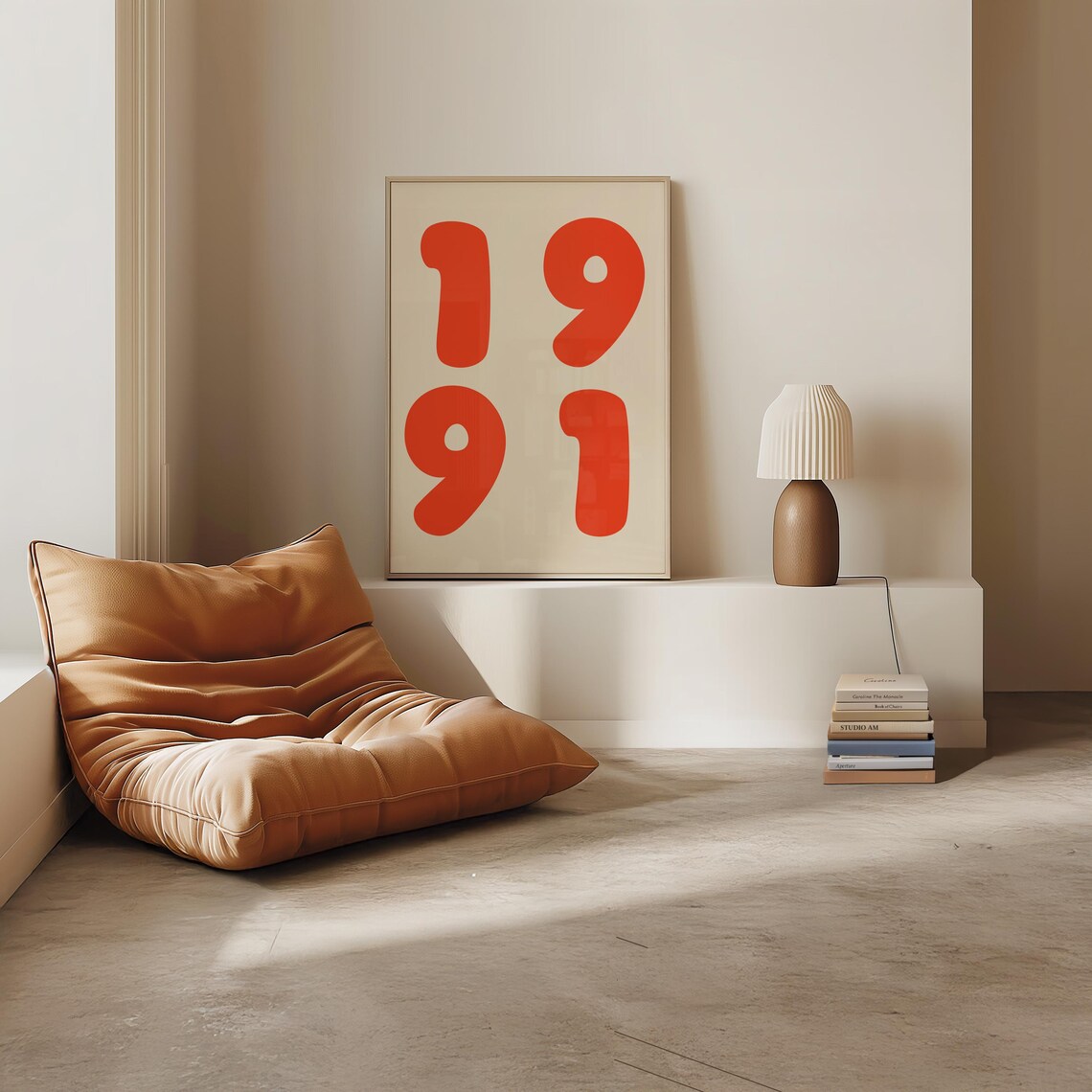 Custom Year Poster, Modern Minimalist Typography - Image 6