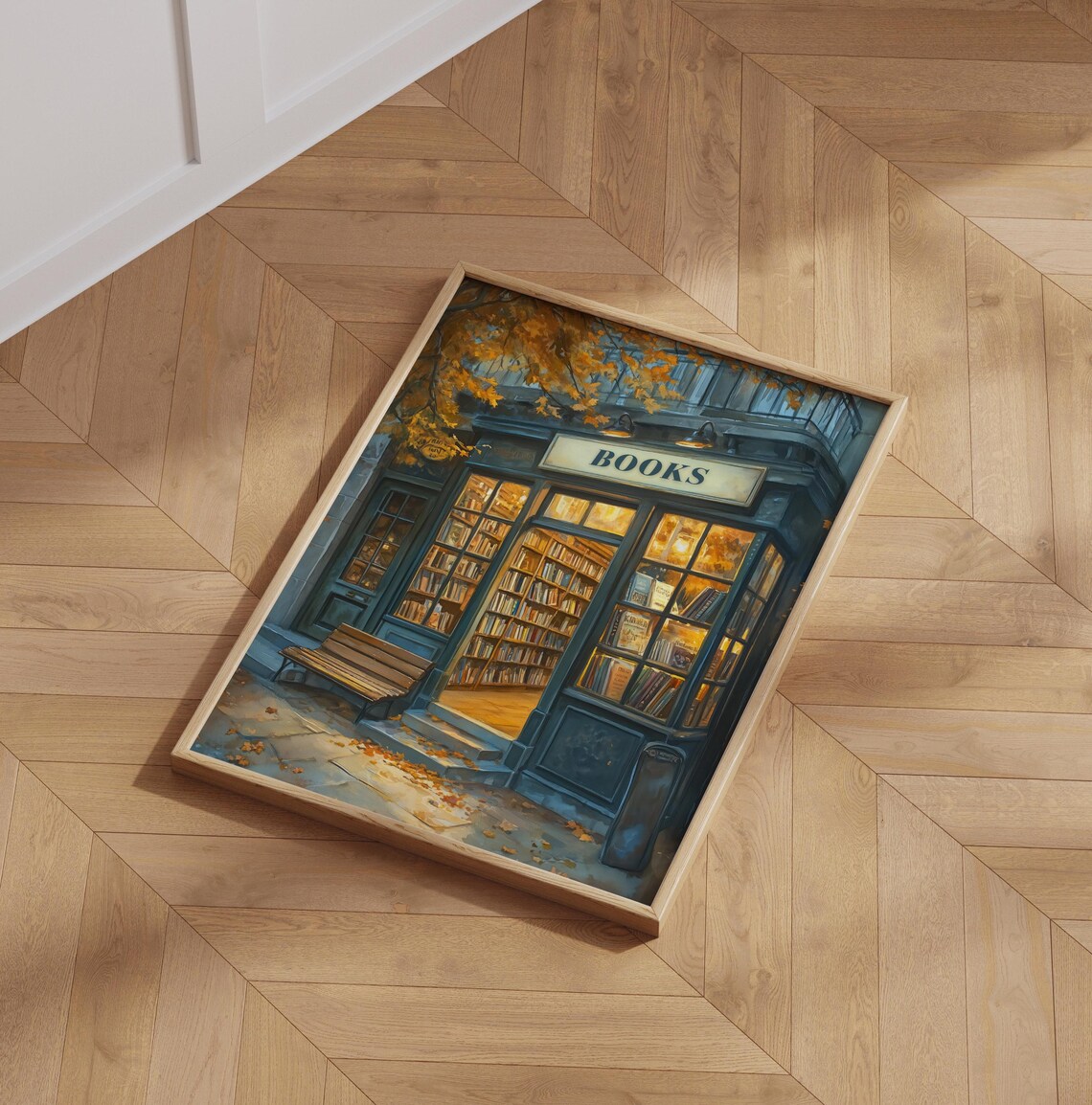 Book Store Vintage London Bookshop Art Print - Image 6