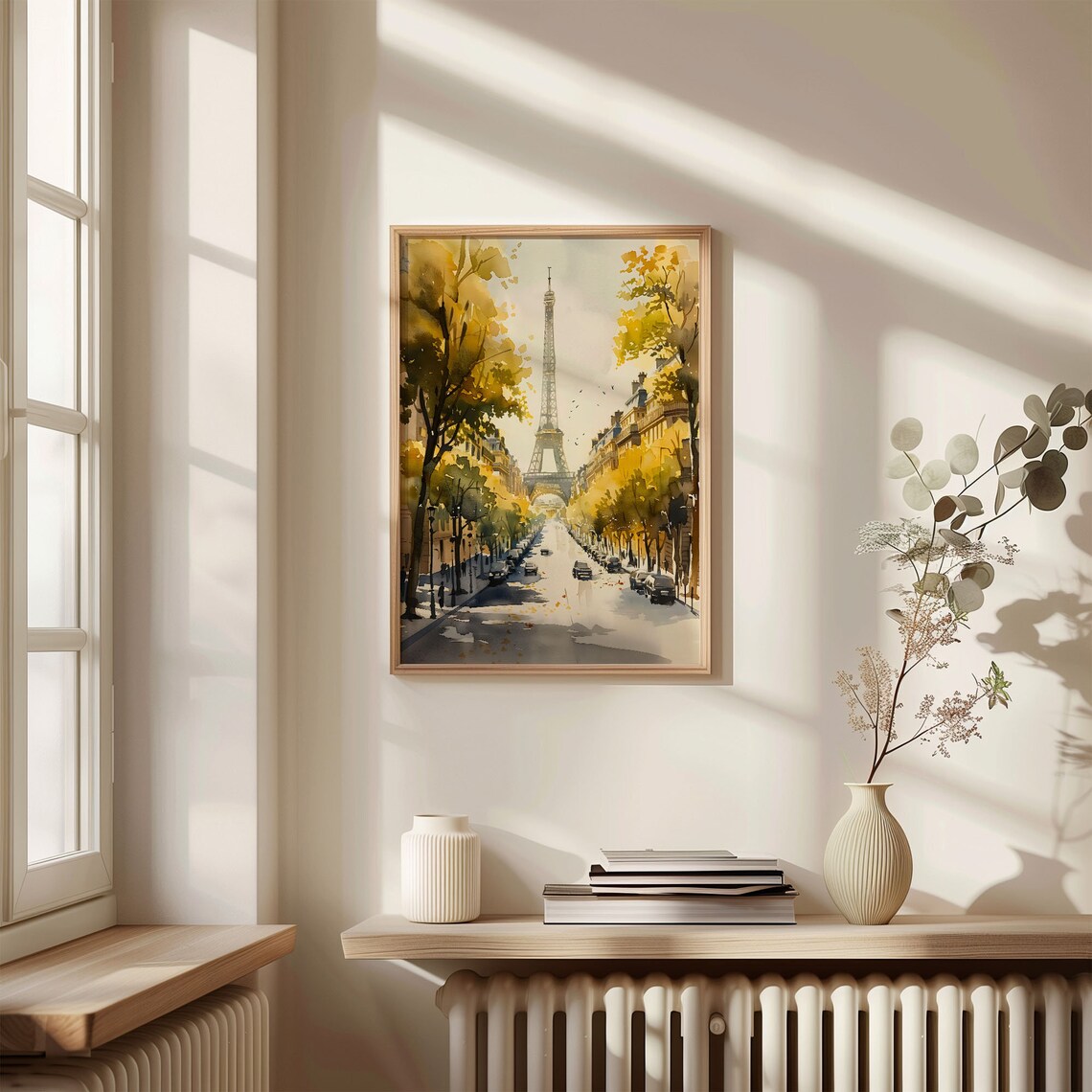 Watercolor Painting Paris Wall Art Paris Travel Poster France Home Dcor Art Lover Gift Paris Watercolor Print C30 23 - Image 4