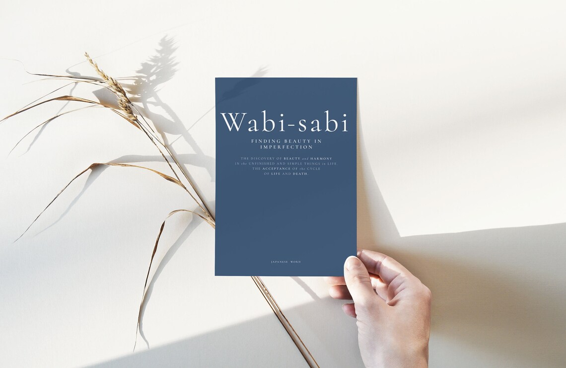 Wabi Sabi Definition Finding Beauty In Imperfection Japanese Poster - Image 3