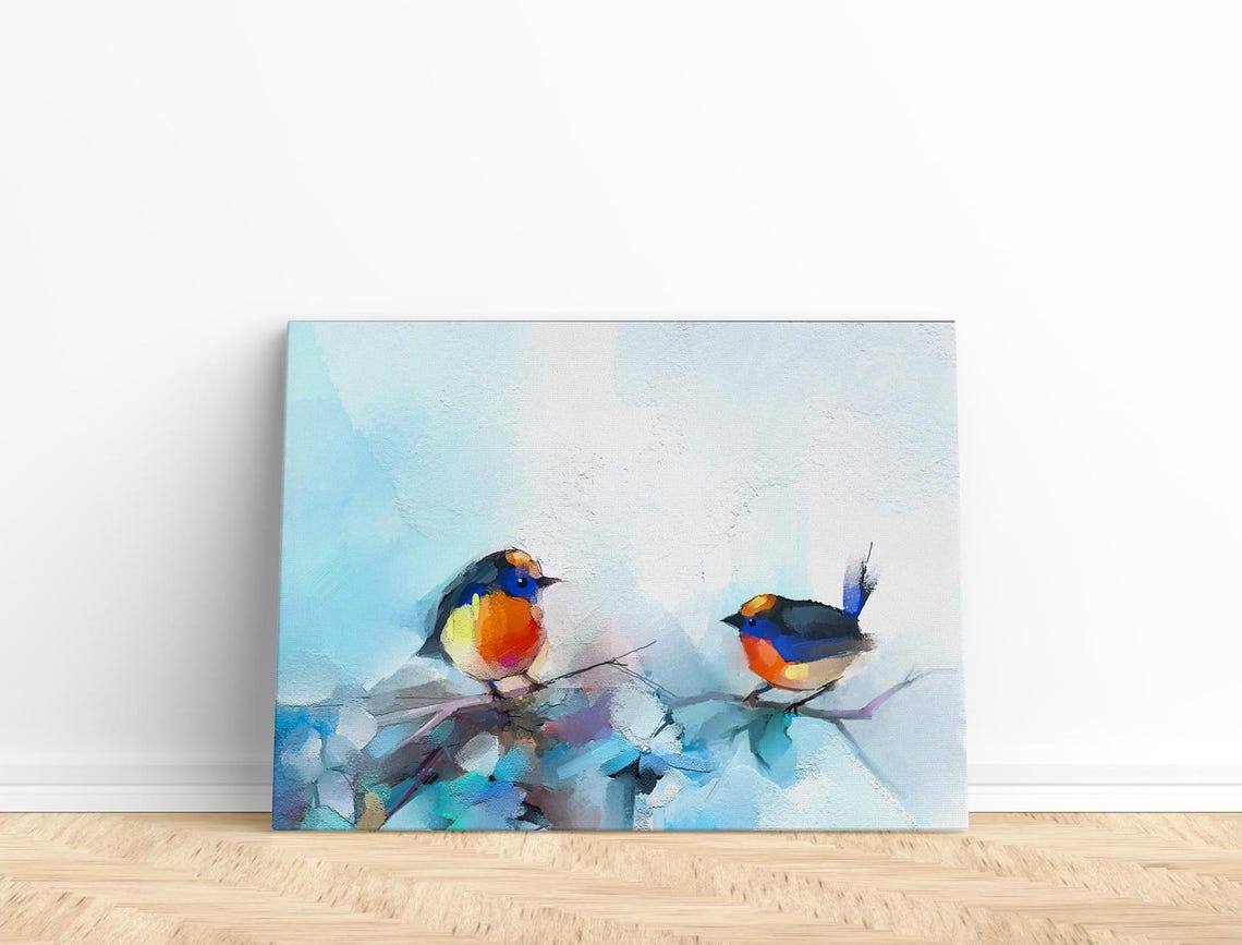Blue Bird Print Watercolor Painting Bird Print Colorful Print Of Blue Bird Painting Bird Lovers Art Bird Lovers Gifts Art