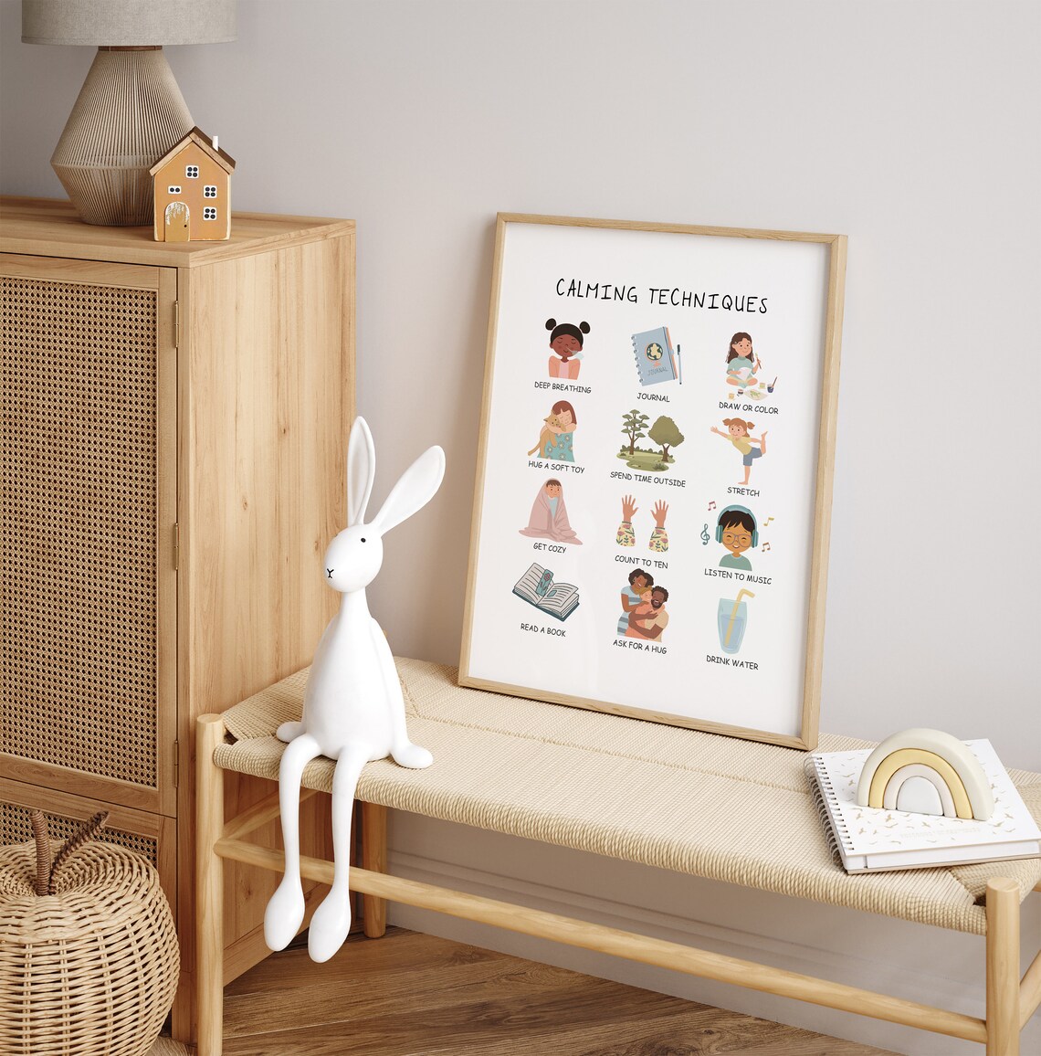 Calming Strategies Poster for Kids, Calm Corner - Image 3