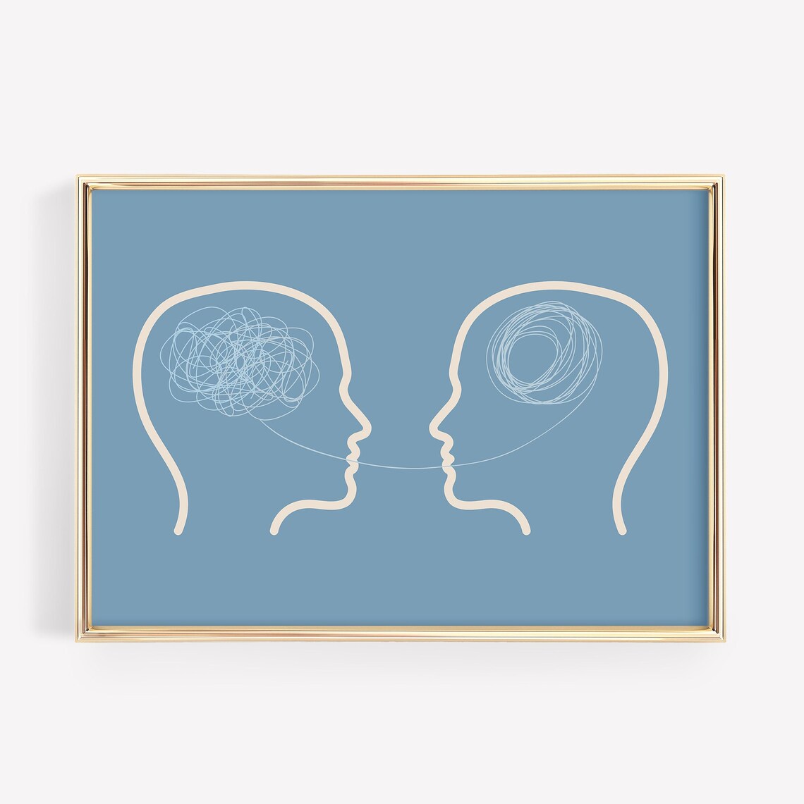 Therapy Office Decor Mental Health Art Print
