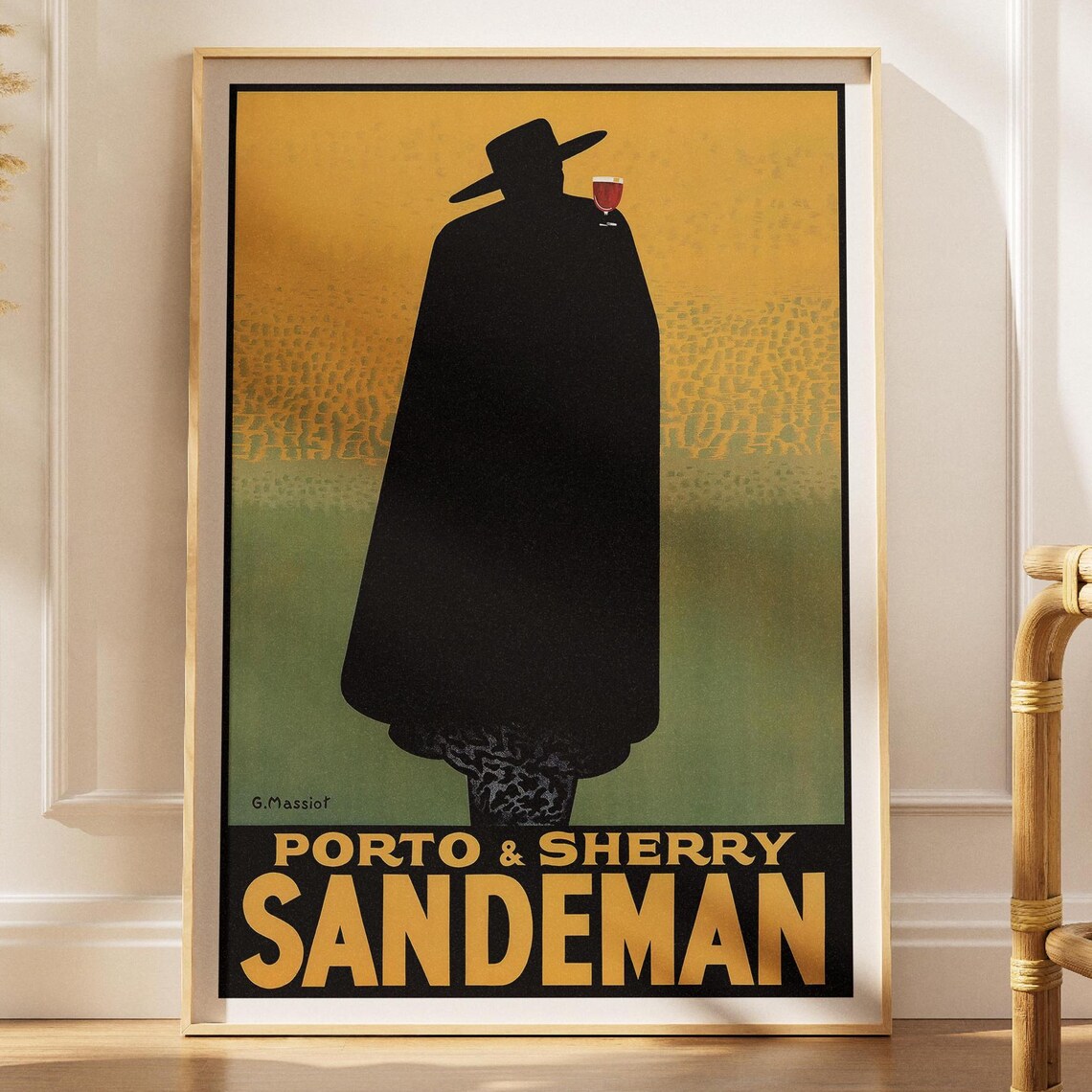 Vintage Wine Advertising, Portuguese Port Poster Print