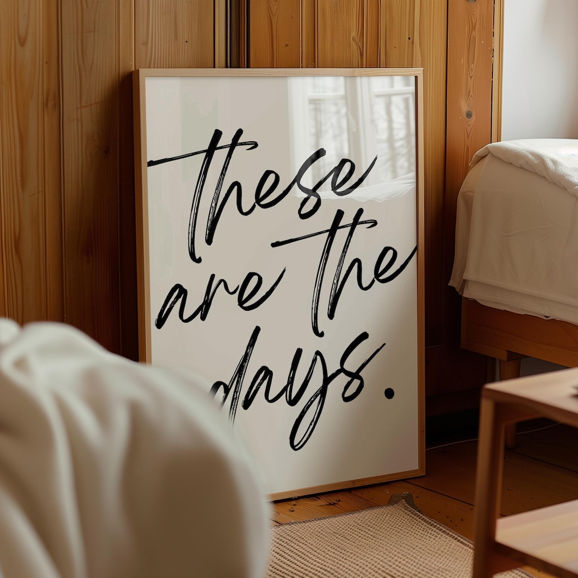 These Are The Days Quote, Living Room Wall Art - Image 2