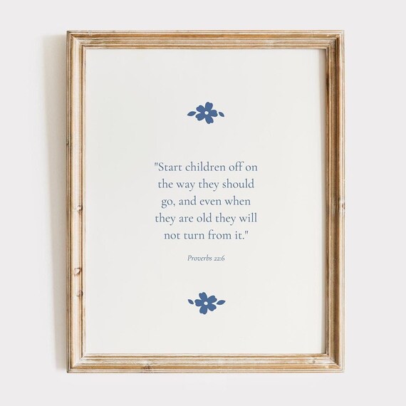 Scripture Wall Art Christian Prints With Bible Verse Room Decor For Modern Apartment Above Bed
