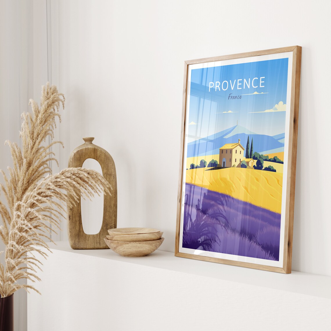 Provence Travel Poster For Home Decor Art Print - Image 2