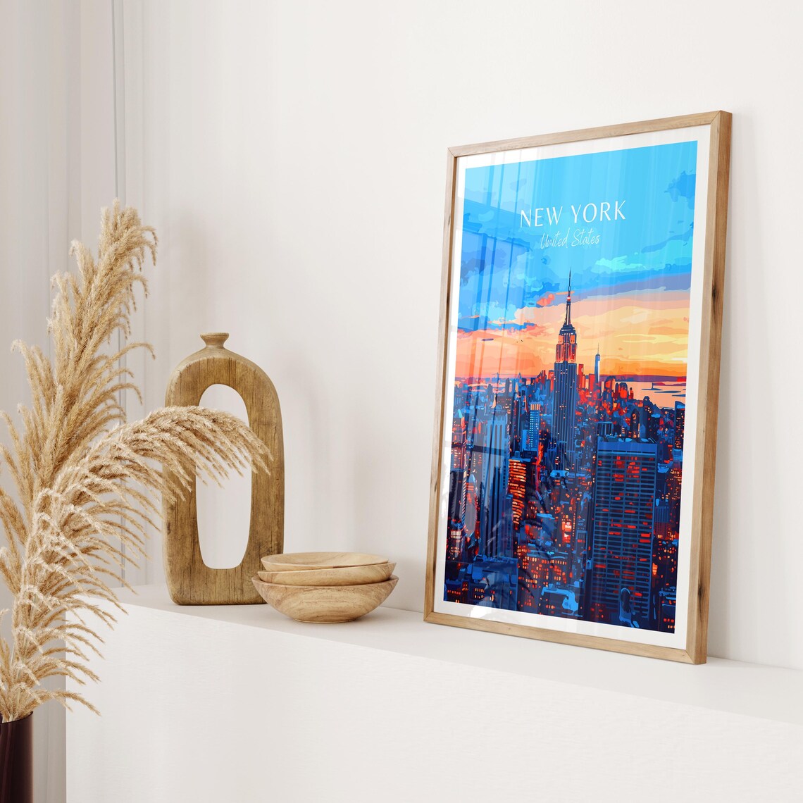 New York Travel Poster, USA Wall Art Art Print - Image 2